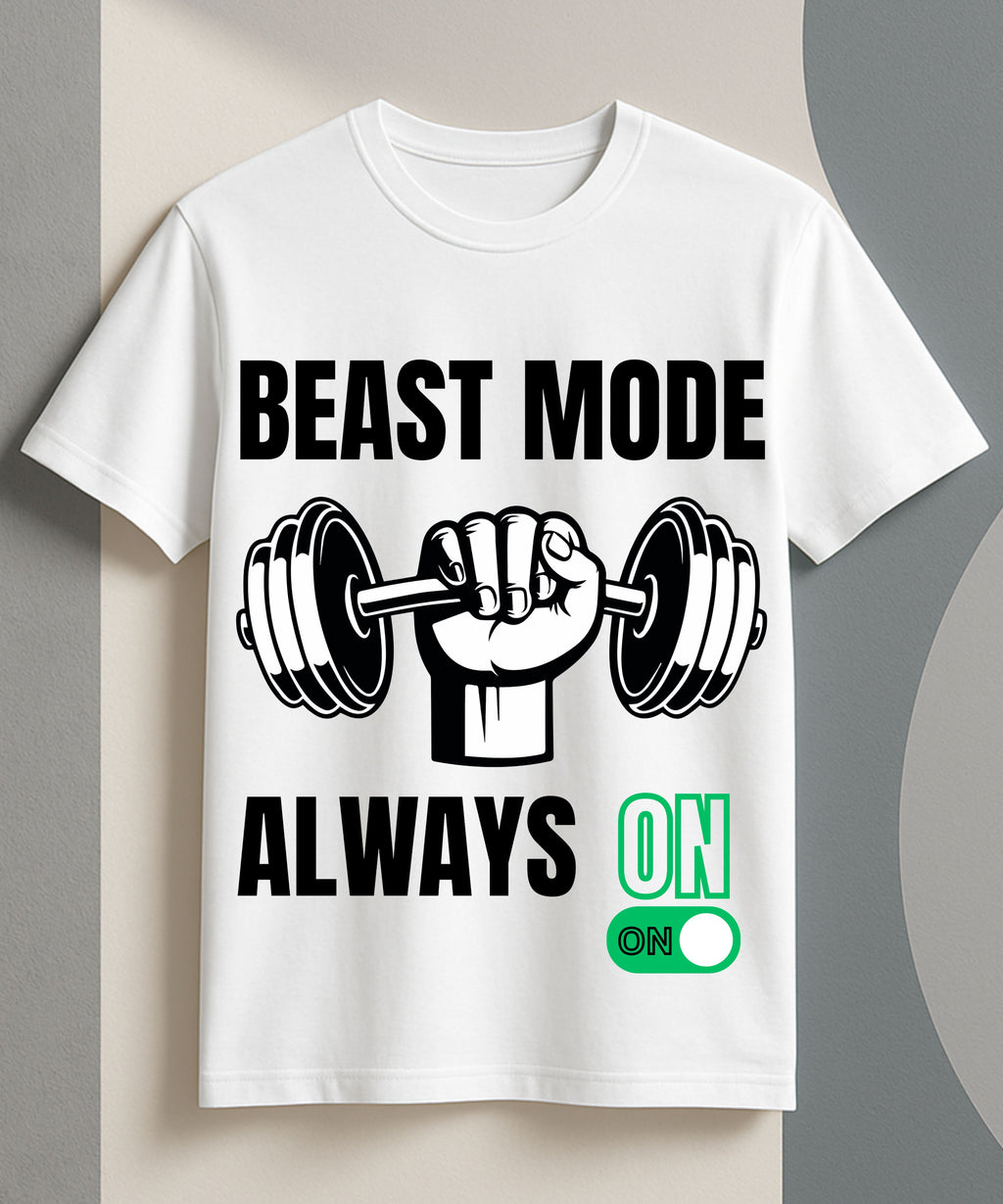 motivative gym t shirt(men)