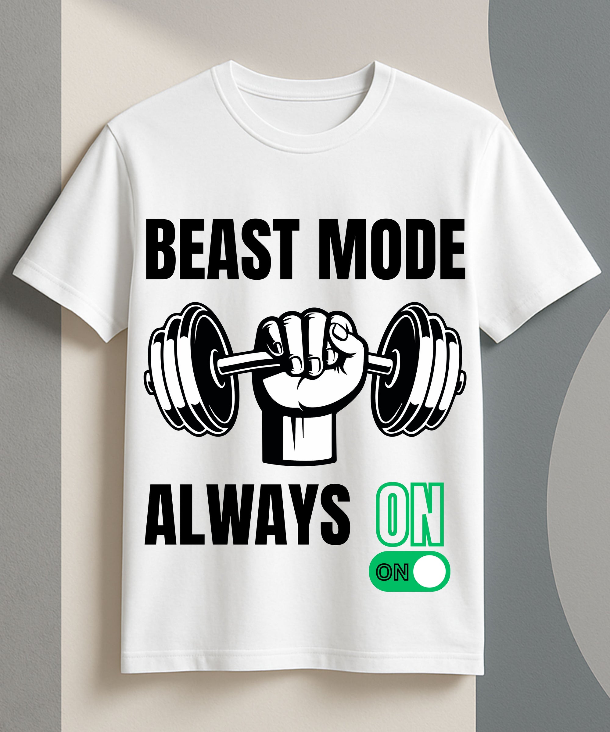 motivative gym t shirt(men)
