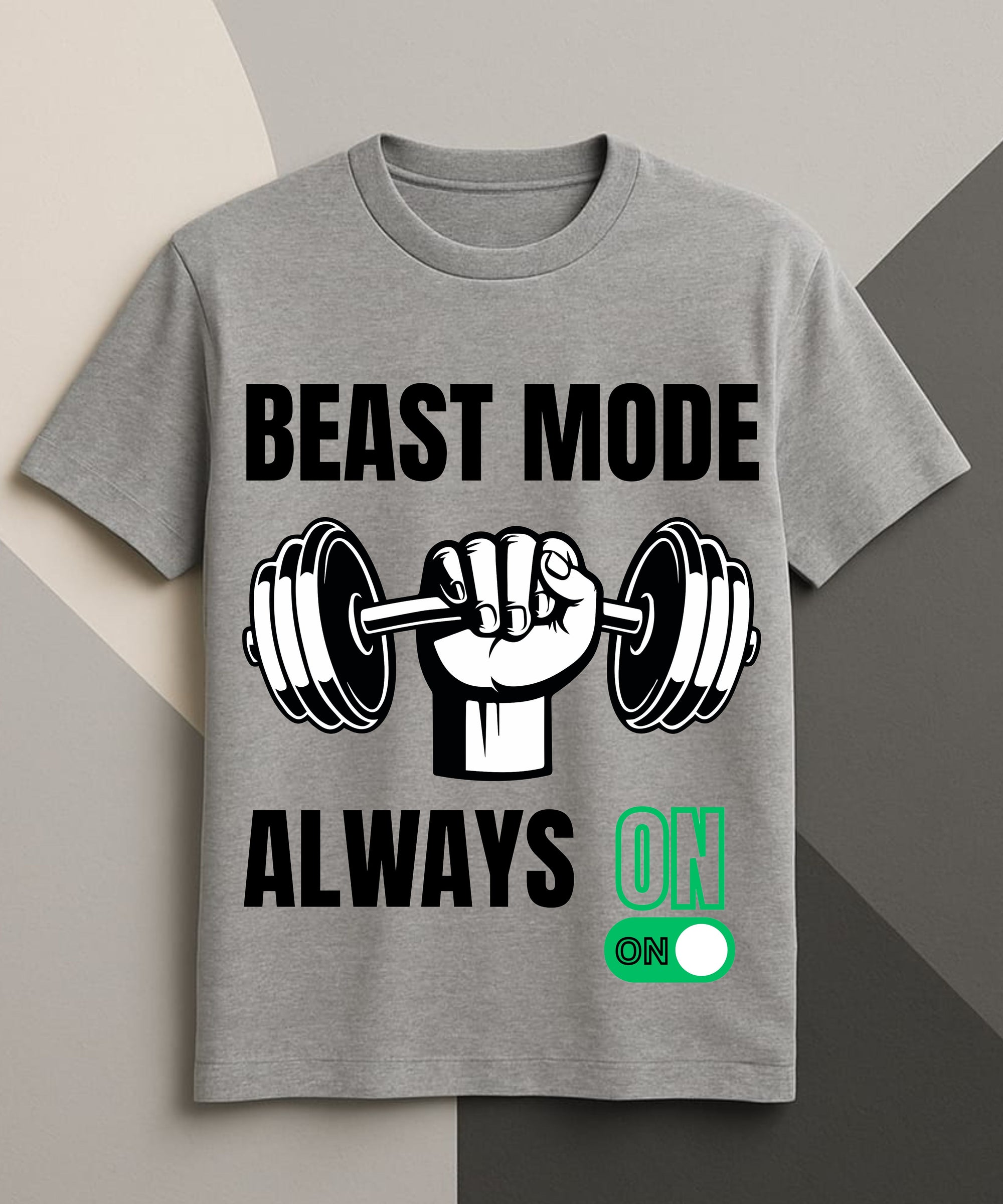 motivative gym t shirt(men)